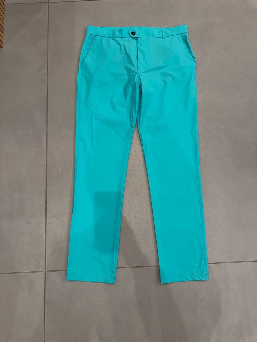 Greyson Montauk Men's Slim Chino Pants in Teal